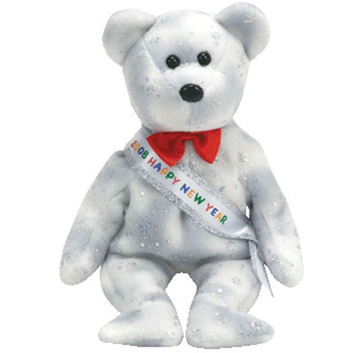 TY Beanie Baby - 2008 the New Years Bear (Internet Exclusive) (8.5 inch)