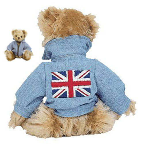 TY Attic Treasure - TUDOR the Bear (UK Exclusive - Flag on Back)