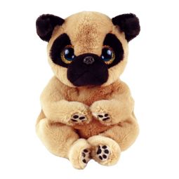 TY Beanie Baby (Beanie Bellies) - IZZY the Pug Dog (6 inch)