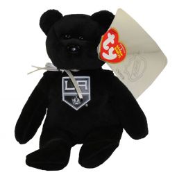 TY Beanie Baby - NHL Hockey Bear - LA KINGS (8 inch)