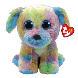 TY Beanie Baby - MAX the Tie-dye Puppy Dog (6 inch)