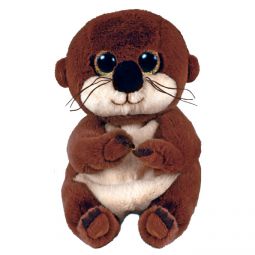 TY Beanie Baby (Beanie Bellies) - MITCH the River Otter (6 inch)