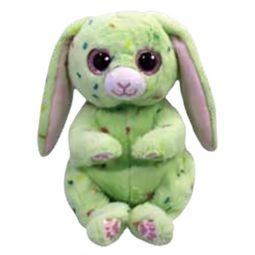 TY Beanie Baby (Beanie Bellies) - PERIDOT the Green Easter Bunny Rabbit (6 inch)