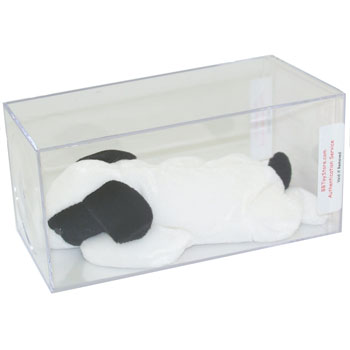 Authenticated TY Beanie Baby - SPOT the Dog ( NO Spot ) (No Hang Tag)