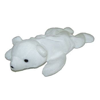 TY Beanie Baby - CHILLY the Polar Bear (No Hang Tag)