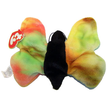 TY Beanie Baby - FLUTTER the Butterfly (3rd Gen Hang Tag - 99% Mint)