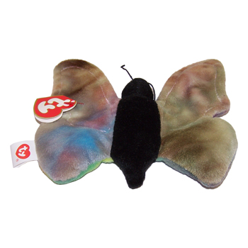 TY Beanie Baby - FLUTTER the Butterfly (3rd Gen Hang Tag - 90% Mint)