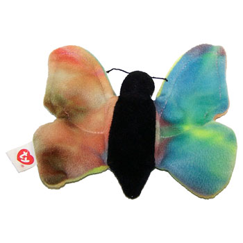 TY Beanie Baby - FLUTTER the Butterfly (No Hang Tag)