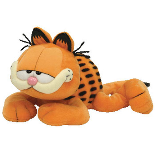 TY Beanie Buddy - GARFIELD the Cat (Sleeping Version)