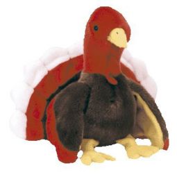 TY Beanie Buddy - GOBBLES the Turkey (9 inch)