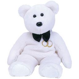 TY Beanie Buddy - MR the Wedding Bear (14 inch)