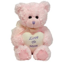 TY Beanie Buddy - MY MOM the Bear ( Love to Mom ) (11 inch)