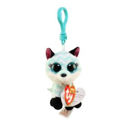 TY Beanie Boos - ATLAS the Fox (Glitter Eyes) (Plastic Key Clip - 3 inch)