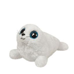 TY Beanie Boos - ICEBERG the White Seal (Solid Eye Color) (Regular Size - 6 inch)