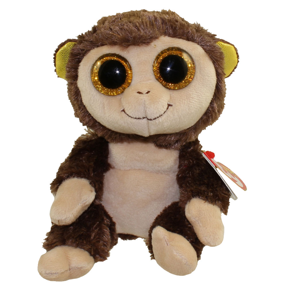 TY Beanie Boos - AUDREY the Monkey (Glitter Eyes) (Regular Size - 6 inch) (UK Exclusive)