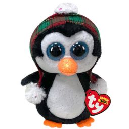 TY Beanie Boos - CHEER the Penguin (Glitter Eyes)(Regular Size - 6 inch)