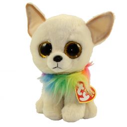 TY Beanie Boos - CHEWEY the Chihuahua Dog (Glitter Eyes)(Regular Size - 6 inch)