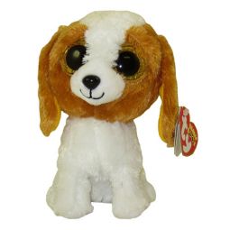TY Beanie Boos - COOKIE the Brown Dog (Glitter Eyes) (Regular Size - 6 inch)