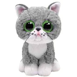 TY Beanie Boos - FERGUS the Cat (Glitter Eyes)(Regular Size - 6 inch)