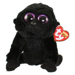 TY Beanie Boos - GEORGE the Gorilla (Glitter Eyes) (Regular Size - 6 in)