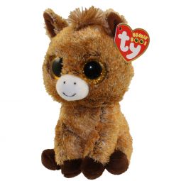 TY Beanie Boos - HARRIET the Horse (Glitter Eyes) (Regular Size - 6 inch)