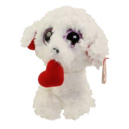 TY Beanie Boos - HONEY BUN the Dog (Glitter Eyes) (Regular Size - 6 inch)