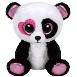 TY Beanie Boos - MANDY the Panda (Glitter Eyes) (Regular Size - 6 inch)