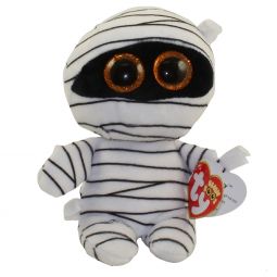 TY Beanie Boos - MUMMY the Halloween Mummy (Glitter Eyes)(Regular Size - 6 inch) *Exclusive*