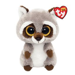 TY Beanie Boos - OAKIE the Raccoon (Glitter Eyes)(Regular Size - 6 inch)
