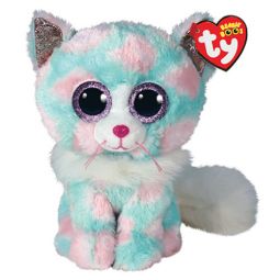 TY Beanie Boos - OPAL the Kitty Cat (Glitter Eyes)(Regular Size - 6 inch)