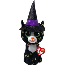 TY Beanie Boos - PANDORA the Witch Cat (Glitter Eyes)(Regular Size - 6 inch)