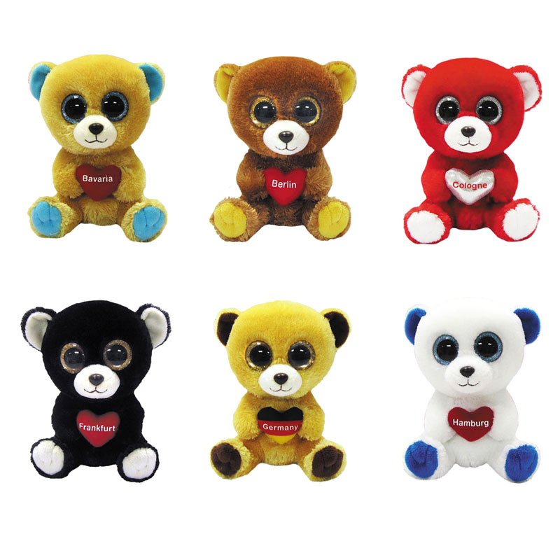 TY Beanie Boos - SET OF 6  German Exclusives (Regular Size - 6 inch)