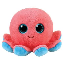 TY Beanie Boos - SHELDON the Octopus (Glitter Eyes)(Regular Size - 6 inch)