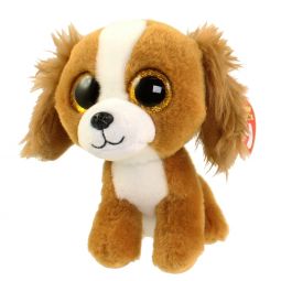 TY Beanie Boos - TALA the Brown Dog (Glitter Eyes) (Regular Size - 6 in)