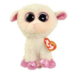 TY Beanie Boos - TWINKLE the Lamb (Glitter Eyes) (Regular Size - 6 in)