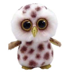 TY Beanie Boos - WHOOLIE the Owl (Glitter Eyes)(Regular Size - 6 inch)
