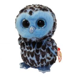 TY Beanie Boos - YAGO the Owl (Glitter Eyes) (Regular Size - 6 inch)