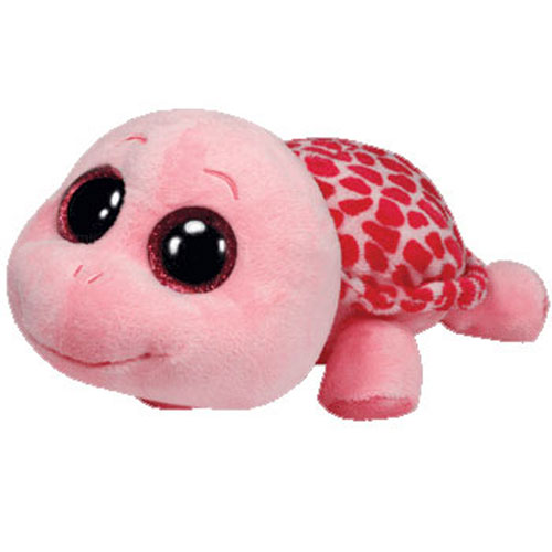 TY Beanie Boos - MYRTLE the Pink Turtle (LARGE Size - 17 inch)