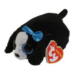 TY Beanie Boos - Teeny Tys Stackable Plush - MARCI the Black/White Dog (4 inch)