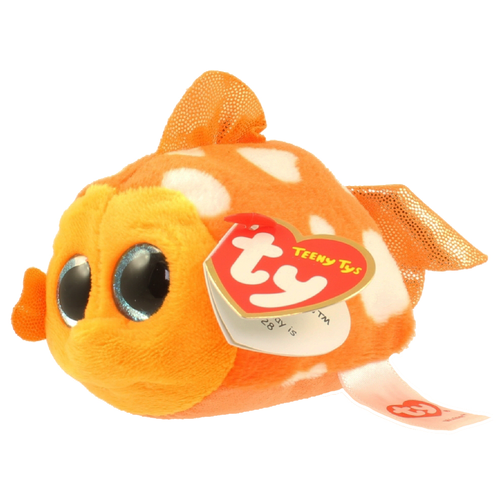 TY Beanie Boos - Teeny Tys Stackable Plush - WALTER the Goldfish (4 inch)