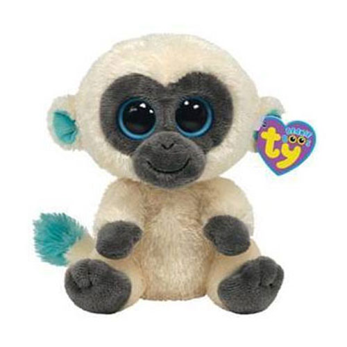 TY Beanie Boos - BANANAS the Monkey (Solid Eye Color) (Regular Size - 6 inch) (UK Exclusive)