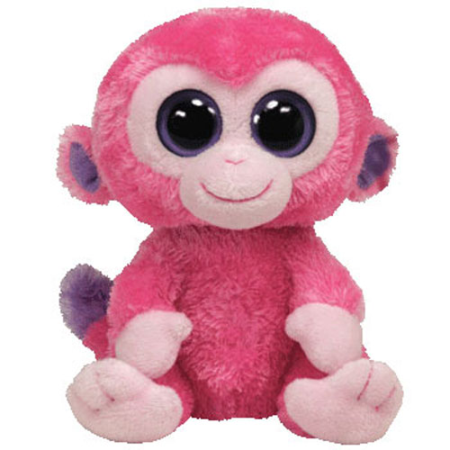 ty pink monkey plush