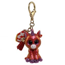 TY Beanie Boos - Mini Boo Collectible Clips - SUNSET the Unicorn (2 inch)