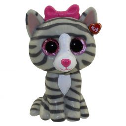 TY Beanie Boos - Mini Boo Figures - KIKI the Grey Tabby Cat (2 inch)