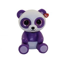TY Beanie Boos - Mini Boo Figures Series 2 - BOOM BOOM the Purple & White Panda (2 inch)