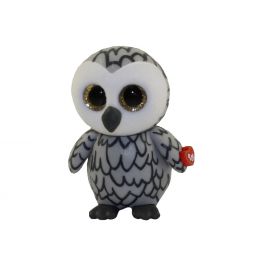 TY Beanie Boos - Mini Boo Figures Series 2 - OWLETTE the Grey Owl (2 inch)