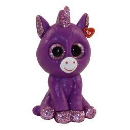 TY Beanie Boos - Mini Boo Figures Series 3 - AMETHYST the Purple Unicorn (2 inch)
