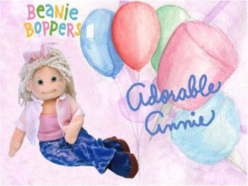 TY Beanie Bopper - ADORABLE ANNIE