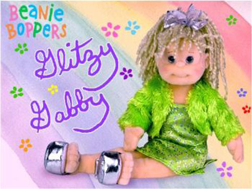 TY Beanie Bopper - GLITZY GABBY