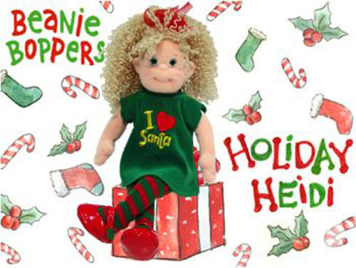 TY Beanie Bopper - HOLIDAY HEIDI